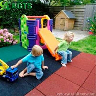 UV Resistance Safety Outdoor Playground Rubber Floor Mat